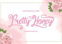Pretty Honey Font - Featured Image