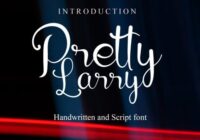 Pretty Larry Font - Featured Image