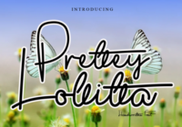Pretty Lollitta Font - Featured Image