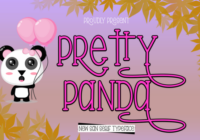 Pretty Panda Font - Featured Image