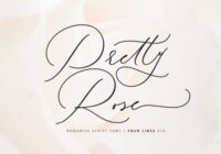 Pretty Rose Font - Featured Image