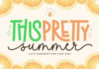 Pretty Summer Font - Featured Image