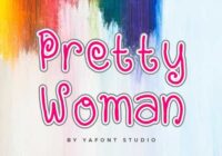 Pretty Woman Font - Featured Image