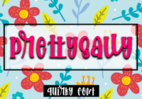 Prettysally Font - Featured Image