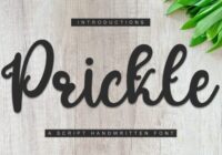 Prickle Font - Featured Image