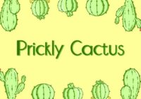 Prickly Cactus Font - Featured Image