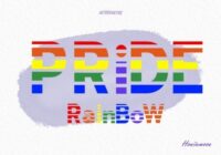 Pride Rainbow Font - Featured Image