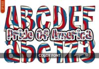Pride of America Font - Featured Image