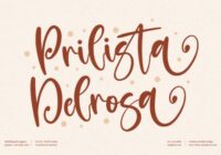 Prilista Delrosa Font - Featured Image