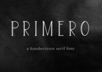 Primero Font - Featured Image