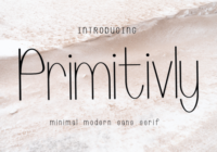Primitivly Font - Featured Image