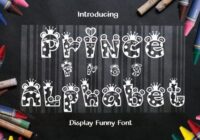 Prince Frog Alphabet Font - Featured Image