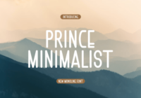 Prince Minimalist Font - Featured Image