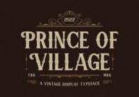 Prince of Village Font - Featured Image