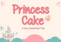 Princess Cake Font - Featured Image