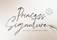Princess Signature Font - Featured Image