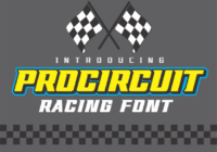 Pro Circuit Font - Featured Image