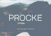 Procke Font - Featured Image