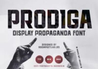 Prodiga Font - Featured Image