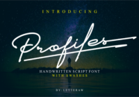 Profiles Font - Featured Image
