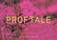 Proftale Font - Featured Image