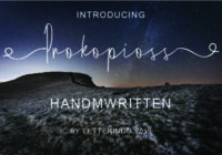 Prokopioss Font - Featured Image