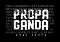 Propaganda Font - Featured Image