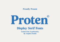 Proten Font - Featured Image