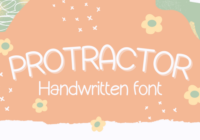 Protractor Font - Featured Image