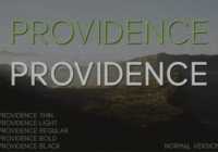 Providence Font - Featured Image