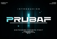Prubaf Font - Featured Image