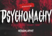 Psychomachy Font - Featured Image
