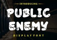 Public Enemy Font - Featured Image