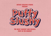 Puffy Slushy Font - Featured Image