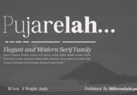 Pujarelah Font - Featured Image