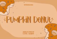Pumpkin Donut Font - Featured Image