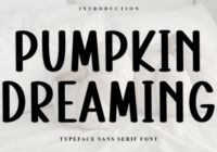 Pumpkin Dreaming Font - Featured Image