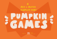 Pumpkin Games Font - Featured Image