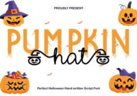 Pumpkin Hat Font - Featured Image