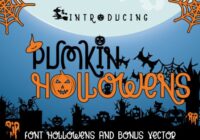 Pumpkin Hollowens Font - Featured Image