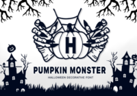 Pumpkin Monster Font - Featured Image