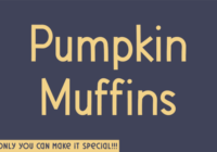 Pumpkin Muffins Font - Featured Image