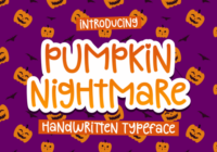 Pumpkin Nightmare Font - Featured Image