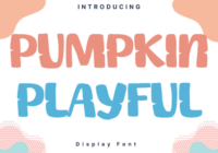 Pumpkin Playful Font - Featured Image