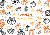 Pumpkin Thanksgiving Font - Featured Image