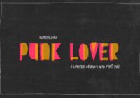 Punk Lover Font - Featured Image