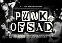 Punk of Sad Font - Featured Image