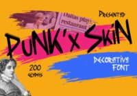 Punkx Skin Font - Featured Image