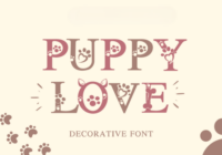 Puppy Love Font - Featured Image
