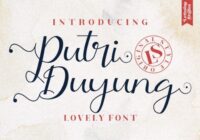 Putri Duyung Font - Featured Image